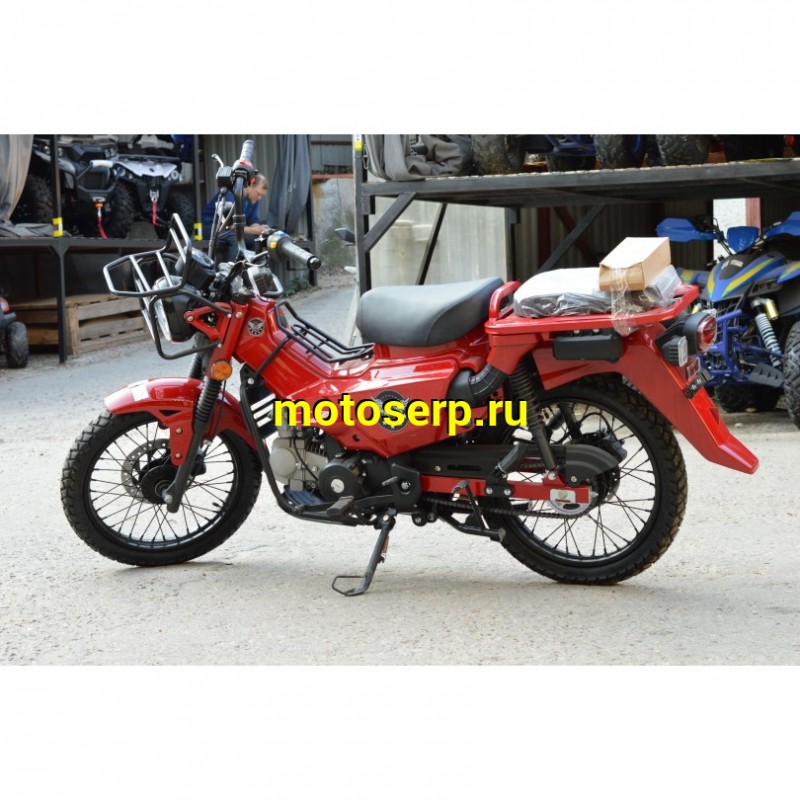 Купить  Мопед MM XTRAIL 2 (ИксТраил - 50)  реплика Honda TRAIL, 50сс 4Т П/Автом, 17/17" широк. багажн. (шт) 01250 (MM (0 купить с доставкой по Москве и России, цена, технические характеристики, комплектация фото  - motoserp.ru