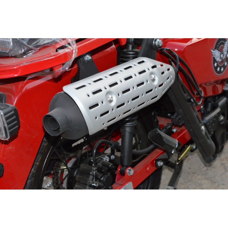 Купить  Мопед MM XTRAIL 2 (ИксТраил - 50)  реплика Honda TRAIL, 50сс 4Т П/Автом, 17/17" широк. багажн. (шт) 01250 (MM  купить с доставкой по Москве и России, цена, технические характеристики, комплектация фото  - motoserp.ru