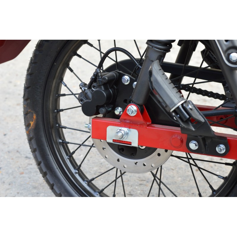 Купить  Мопед MM XTRAIL 2 (ИксТраил - 50)  реплика Honda TRAIL, 50сс 4Т П/Автом, 17/17" широк. багажн. (шт) 01250 (MM  купить с доставкой по Москве и России, цена, технические характеристики, комплектация фото  - motoserp.ru