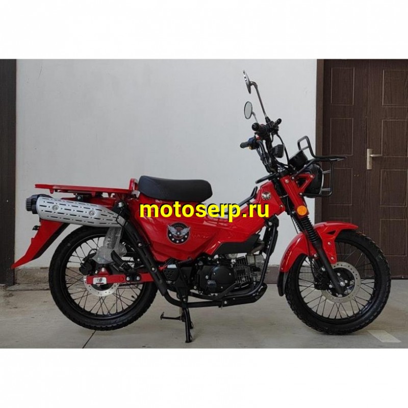 Купить  Мопед MM XTRAIL 2 (ИксТраил - 50)  реплика Honda TRAIL, 50сс 4Т П/Автом, 17/17" широк. багажн. (шт) 01250 (MM (0 купить с доставкой по Москве и России, цена, технические характеристики, комплектация фото  - motoserp.ru