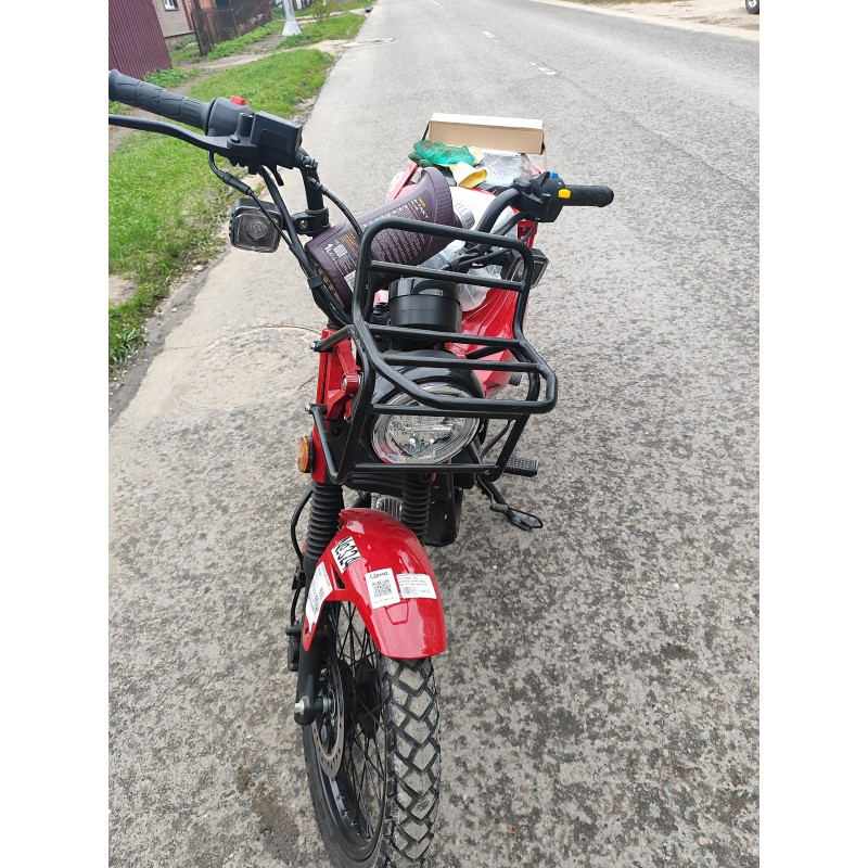 Купить  Мопед MM XTRAIL 2 (ИксТраил - 50)  реплика Honda TRAIL, 50сс 4Т П/Автом, 17/17" широк. багажн. (шт) 01250 (MM  купить с доставкой по Москве и России, цена, технические характеристики, комплектация фото  - motoserp.ru