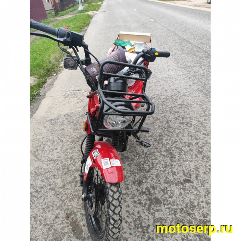 Купить  Мопед MM XTRAIL 2 (ИксТраил - 50)  реплика Honda TRAIL, 50сс 4Т П/Автом, 17/17" широк. багажн. (шт) 01250 (MM  купить с доставкой по Москве и России, цена, технические характеристики, комплектация фото  - motoserp.ru