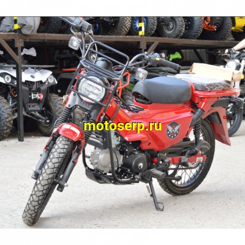 Купить  Мопед MM XTRAIL 2 (ИксТраил - 50)  реплика Honda TRAIL, 50сс 4Т П/Автом, 17/17" широк. багажн. (шт) 01250 (MM (0 купить с доставкой по Москве и России, цена, технические характеристики, комплектация фото  - motoserp.ru