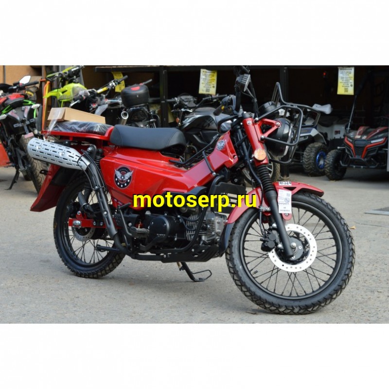 Купить  Мопед MM XTRAIL 2 (ИксТраил - 50)  реплика Honda TRAIL, 50сс 4Т П/Автом, 17/17" широк. багажн. (шт) 01250 (MM (0 купить с доставкой по Москве и России, цена, технические характеристики, комплектация фото  - motoserp.ru