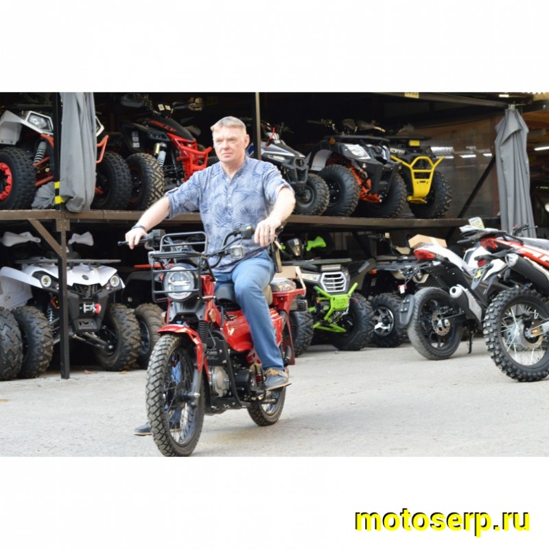 Купить  Мопед MM XTRAIL 2 (ИксТраил - 50)  реплика Honda TRAIL, 50сс 4Т П/Автом, 17/17" широк. багажн. (шт) 01250 (MM  купить с доставкой по Москве и России, цена, технические характеристики, комплектация фото  - motoserp.ru
