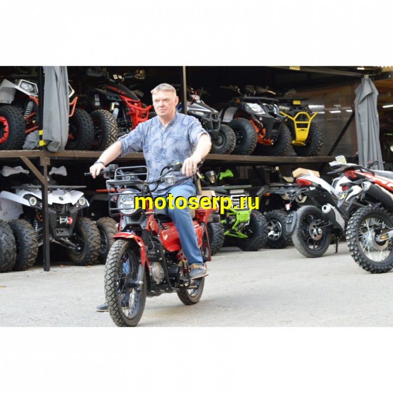 Купить  Мопед MM XTRAIL 2 (ИксТраил - 50)  реплика Honda TRAIL, 50сс 4Т П/Автом, 17/17" широк. багажн. (шт) 01250 (MM (0 купить с доставкой по Москве и России, цена, технические характеристики, комплектация фото  - motoserp.ru