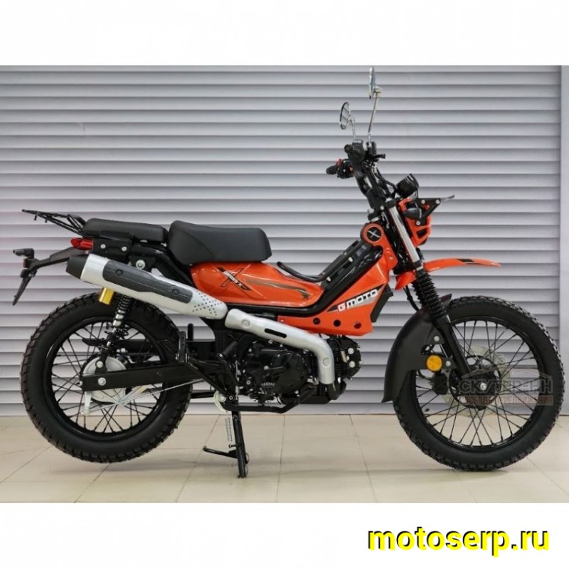 Купить  Мопед XTRAIL G-moto Delta City Cross X 130 EFI репл Honda TRAIL 50/130сс, ИНЖ. БАЛАНСИР, 4Т, диск/бар. 18"/16" уз.багаж 2026г. (шт) 01300 (SN купить с доставкой по Москве и России, цена, технические характеристики, комплектация фото  - motoserp.ru