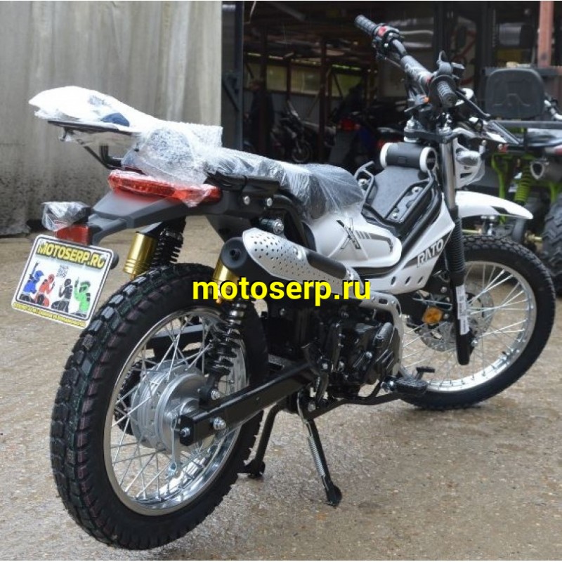 Купить  Мопед MM XTRAIL G-moto Delta City Cross X 130 EFI репл Honda TRAIL 50/130сс, БЕЛЫЙ, ИНЖ. БАЛАНСИР, 4Т, диск/бар. 18"/16" уз.багаж (зал) (шт) 01300 (SN купить с доставкой по Москве и России, цена, технические характеристики, комплектация фото  - motoserp.ru