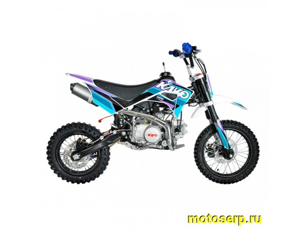 Купить  Питбайк KAYO Mini K125EM 14/12 (механ. сцепл., эл. стартер.) (шт) (SM купить с доставкой по Москве и России, цена, технические характеристики, комплектация фото  - motoserp.ru
