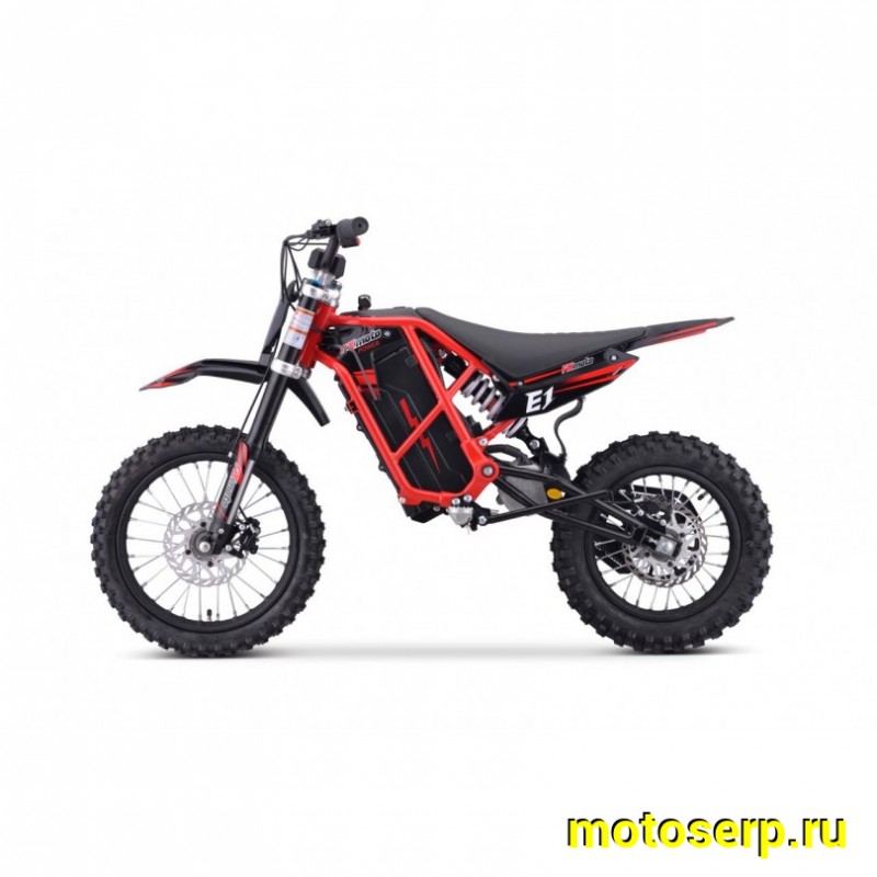 Купить  Электрокомплект FX MOTO Е1 2000 Ват, 60V 18.2Ah, колеса перед 14"/заднее 12", два аморт.,тормоза гидр.Disk (шт) купить с доставкой по Москве и России, цена, технические характеристики, комплектация фото  - motoserp.ru