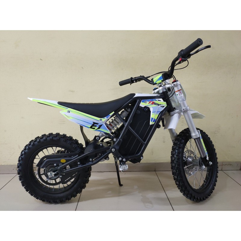 Купить  Электрокомплект Пит. FX MOTO Е1 2000 Ват, 60V 18.2Ah, колеса перед 14"/заднее 12", два аморт.,тормоза гидр.Disk (шт) купить с доставкой по Москве и России, цена, технические характеристики, комплектация фото  - motoserp.ru