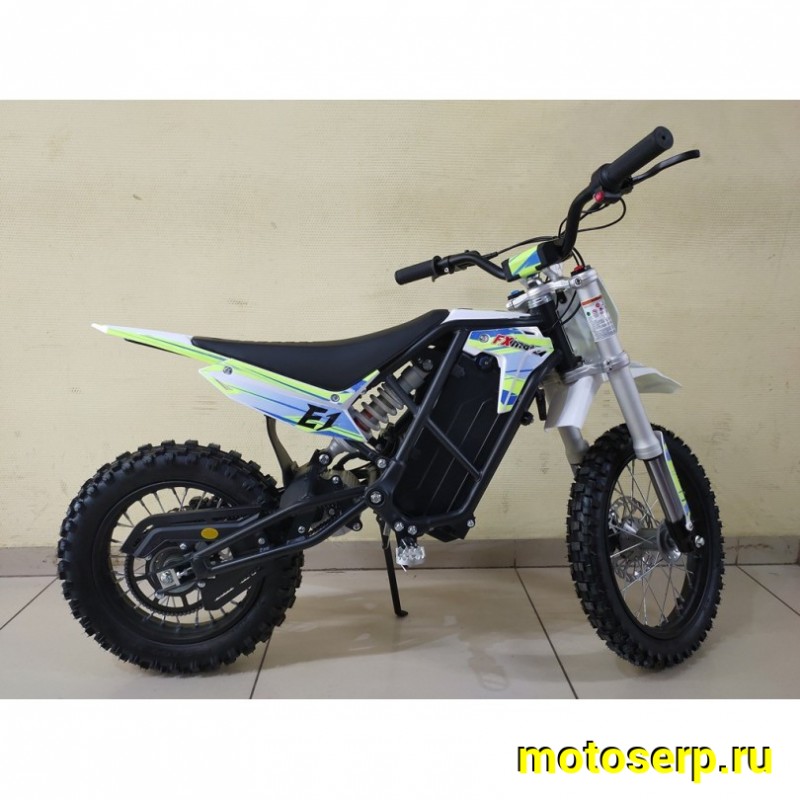 Купить  Электрокомплект FX MOTO Е1 2000 Ват, 60V 18.2Ah, колеса перед 14"/заднее 12", два аморт.,тормоза гидр.Disk (шт) купить с доставкой по Москве и России, цена, технические характеристики, комплектация фото  - motoserp.ru