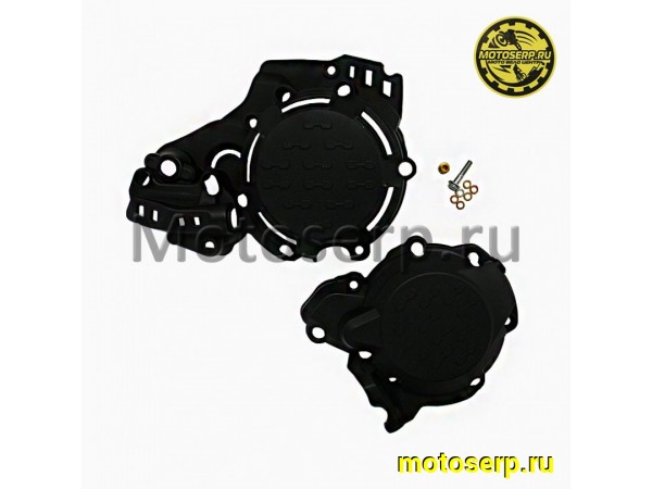 Купить  Защита крышек двигателя пластиковая (компл. 2 шт.) KTM EXC 250/300 17-19 SX 250 17-18 HUSQVARNA TC 250 17-18TE 250/300 17-19 OTOM (комп) (JP купить с доставкой по Москве и России, цена, технические характеристики, комплектация фото  - motoserp.ru
