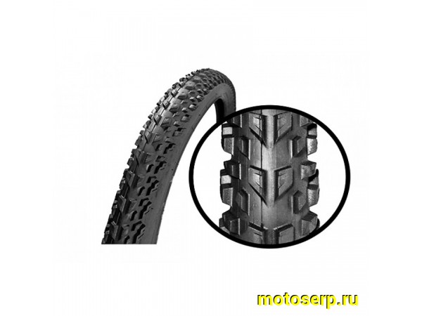 Купить  Покрышка  26" 559 26х2.10 шипованная Chaoyang Н-5161 Вело (шт). (Золотник 307265161-2 купить с доставкой по Москве и России, цена, технические характеристики, комплектация фото  - motoserp.ru