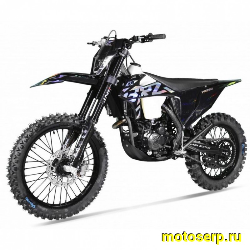 Купить  Мотоцикл Кросс/Эндуро BRZ X8 PR250 BE (172FMM-PR) (спортинв) 250сс, ZS172FMM-5 PR балансир. 21/18 (шт) купить с доставкой по Москве и России, цена, технические характеристики, комплектация фото  - motoserp.ru