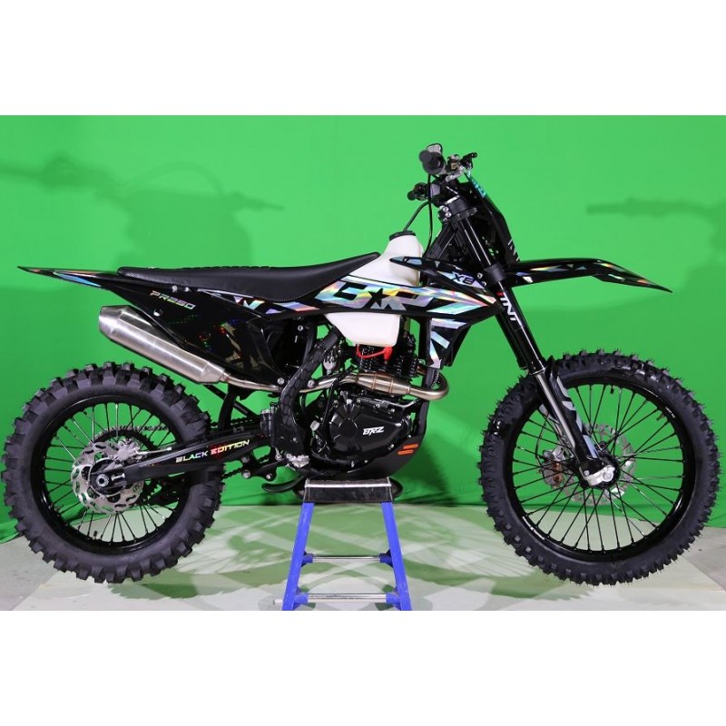 Купить  Мотоцикл Кросс/Эндуро BRZ X8 PR250 BE (172FMM-PR) Выпуск 2024г. (спортинв) 250сс, ZS172FMM-5 PR балансир. 21/18 (шт) купить с доставкой по Москве и России, цена, технические характеристики, комплектация фото  - motoserp.ru