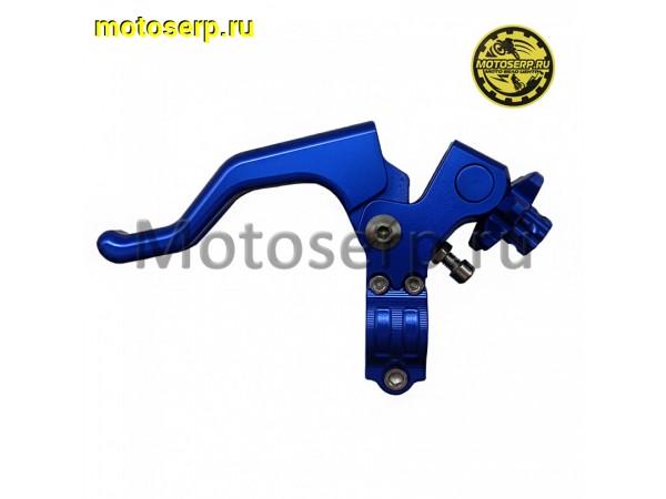 Купить  Рычаг сцепления в сборе (левый) алюминиевый (легкий выжим) (синий) (шт) (Кокурин купить с доставкой по Москве и России, цена, технические характеристики, комплектация фото  - motoserp.ru