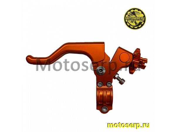 Купить  Рычаг сцепления в сборе (левый) алюминиевый (легкий выжим) (оранжевый) (шт) (Кокурин купить с доставкой по Москве и России, цена, технические характеристики, комплектация фото  - motoserp.ru