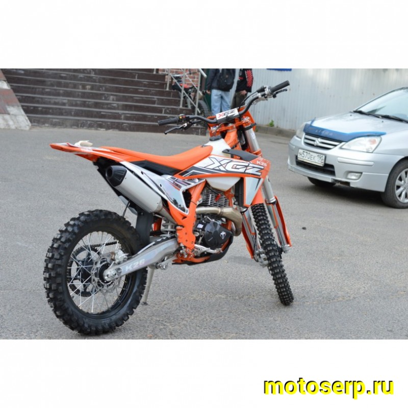 Купить  Мотоцикл Кросс/Эндуро XGZ K26-PR300 175АFMM, балансир, 21/18" Рама К10, дизайн КТМ 2024г  (спортинв) (шт)  купить с доставкой по Москве и России, цена, технические характеристики, комплектация фото  - motoserp.ru