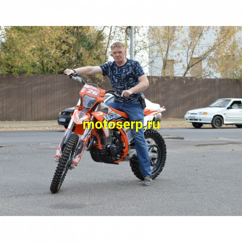 Купить  Мотоцикл Кросс/Эндуро XGZ K26-PR300 175АFMM, балансир, 21/18" Рама К10, дизайн КТМ 2024г  (спортинв) (шт)  купить с доставкой по Москве и России, цена, технические характеристики, комплектация фото  - motoserp.ru