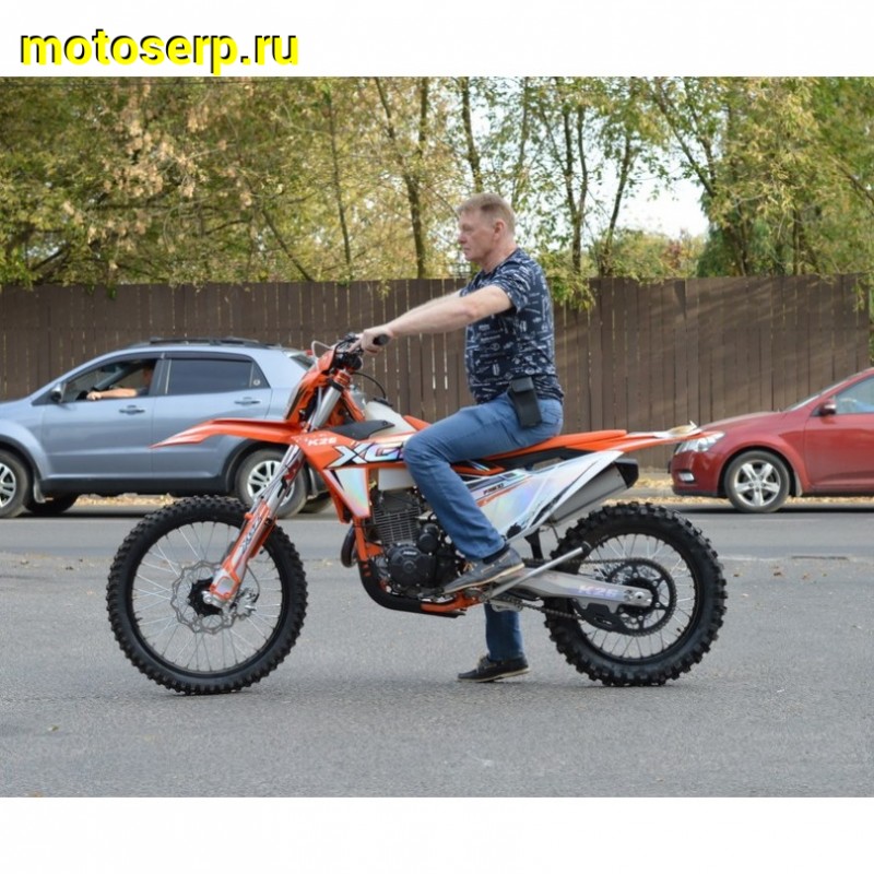 Купить  Мотоцикл Кросс/Эндуро XGZ K26-PR300 175АFMM, балансир, 21/18" Рама К10, дизайн КТМ 2024г  (спортинв) (шт)  купить с доставкой по Москве и России, цена, технические характеристики, комплектация фото  - motoserp.ru