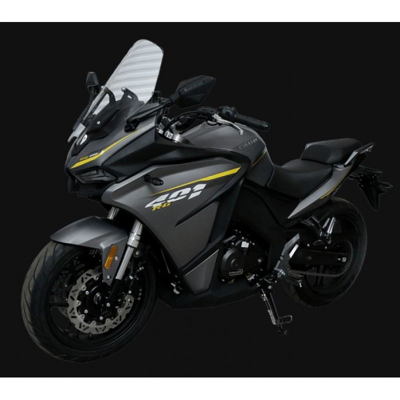 Купить  Мотоцикл CYCLONE RG401 (SR400GS-B), 400cc 17/17 (шт) купить с доставкой по Москве и России, цена, технические характеристики, комплектация фото  - motoserp.ru