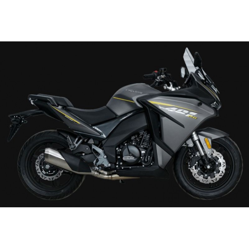 Купить  Мотоцикл CYCLONE RG401 (SR400GS-B), 400cc 17/17 (шт) купить с доставкой по Москве и России, цена, технические характеристики, комплектация фото  - motoserp.ru