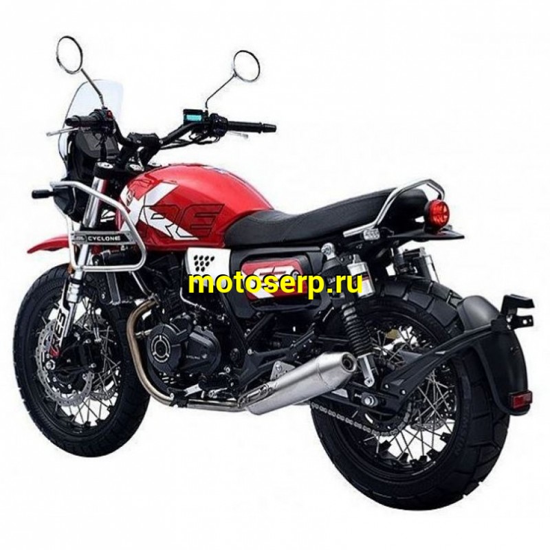 Купить  Мотоцикл CYCLONE RE3 SCRAMBLER (SR400-A) 400cc ,кол.19"/17" (шт)  купить с доставкой по Москве и России, цена, технические характеристики, комплектация фото  - motoserp.ru