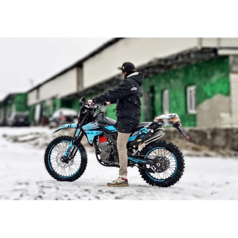 Купить  Мотоцикл Кросс/Эндуро Regulmoto ZR PR 4 valves 6 Gear 300сс, Выпуск 2024г. (ЭПТС),  ZS172FMM-5 с баланс., нов приборк, покр (зад 120) эл/ст (шт) купить с доставкой по Москве и России, цена, технические характеристики, комплектация фото  - motoserp.ru