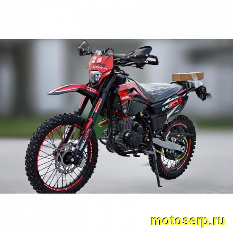 Купить  Мотоцикл Кросс/Эндуро Regulmoto Sport-003 PR PRO (4 valves) 6 передач (Черный/красный) (шт)  купить с доставкой по Москве и России, цена, технические характеристики, комплектация фото  - motoserp.ru