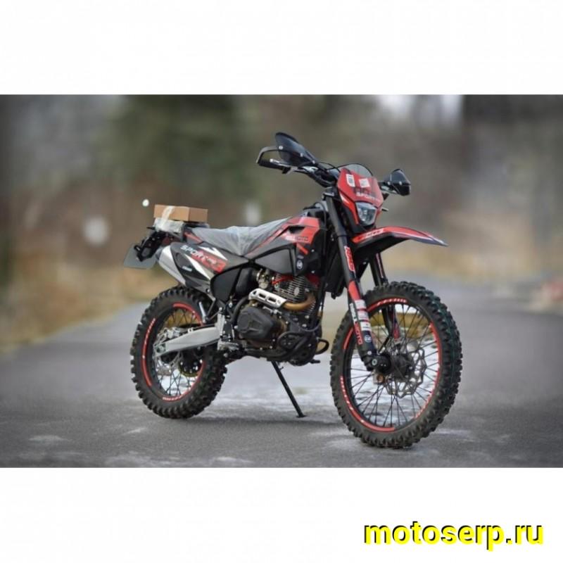 Купить  Мотоцикл Кросс/Эндуро Regulmoto Sport-003 PR PRO (4 valves) 6 передач (Черный/красный) (шт)  купить с доставкой по Москве и России, цена, технические характеристики, комплектация фото  - motoserp.ru