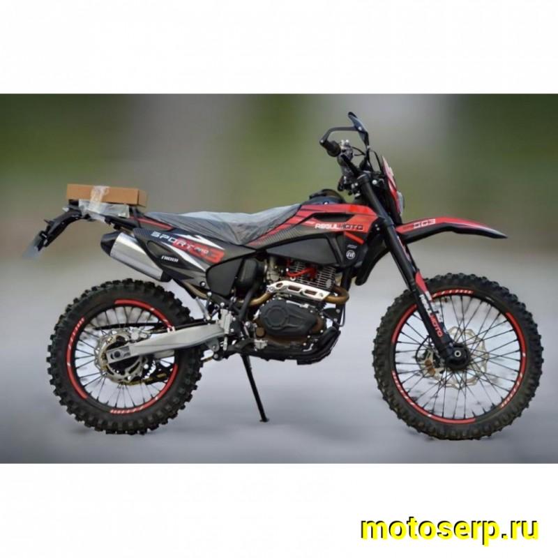 Купить  Мотоцикл Кросс/Эндуро Regulmoto Sport-003 PR PRO (4 valves) 6 передач (Черный/красный) (шт)  купить с доставкой по Москве и России, цена, технические характеристики, комплектация фото  - motoserp.ru