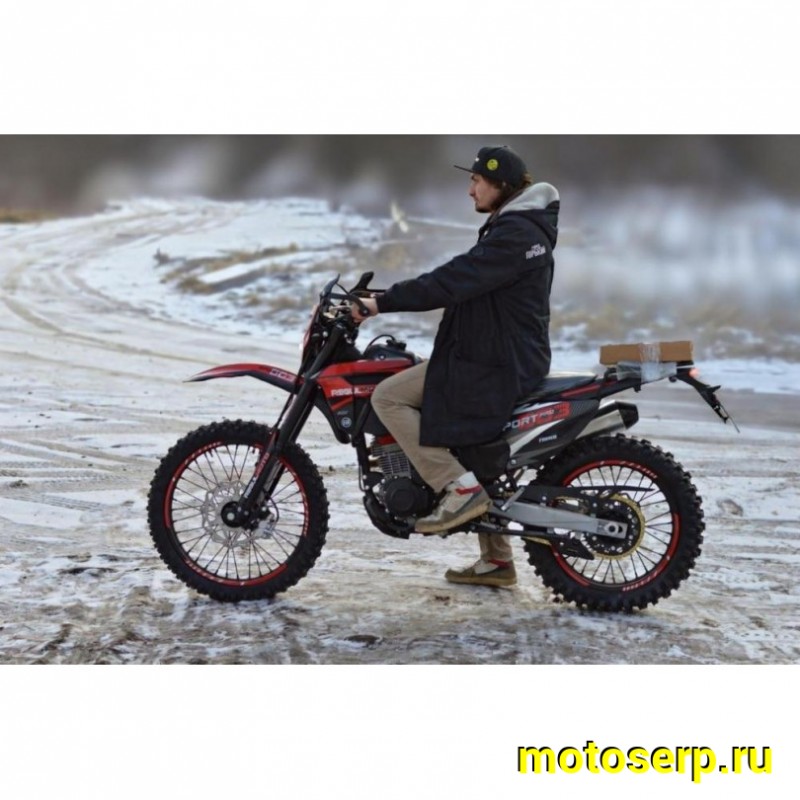 Купить  Мотоцикл Кросс/Эндуро Regulmoto Sport-003 PR PRO (4 valves) 6 передач (Черный/красный) (шт)  купить с доставкой по Москве и России, цена, технические характеристики, комплектация фото  - motoserp.ru