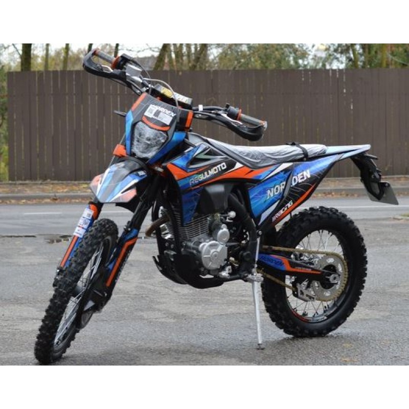 Купить  Мотоцикл Кросс/Эндуро Regulmoto Norden (ЭПТС) ZS172FMM-5 PR, 21/18", среднеразмерный Выпуск 2024г.(шт) купить с доставкой по Москве и России, цена, технические характеристики, комплектация фото  - motoserp.ru