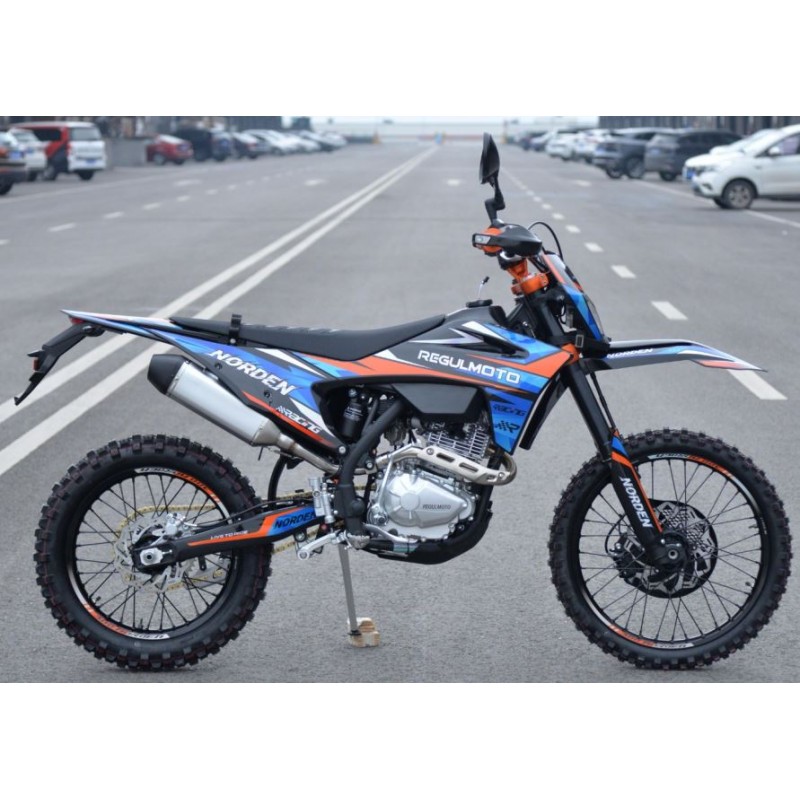 Купить  Мотоцикл Кросс/Эндуро Regulmoto Norden (ЭПТС) ZS172FMM-5 PR, 21/18", среднеразмерный Выпуск 2024г.(шт) купить с доставкой по Москве и России, цена, технические характеристики, комплектация фото  - motoserp.ru