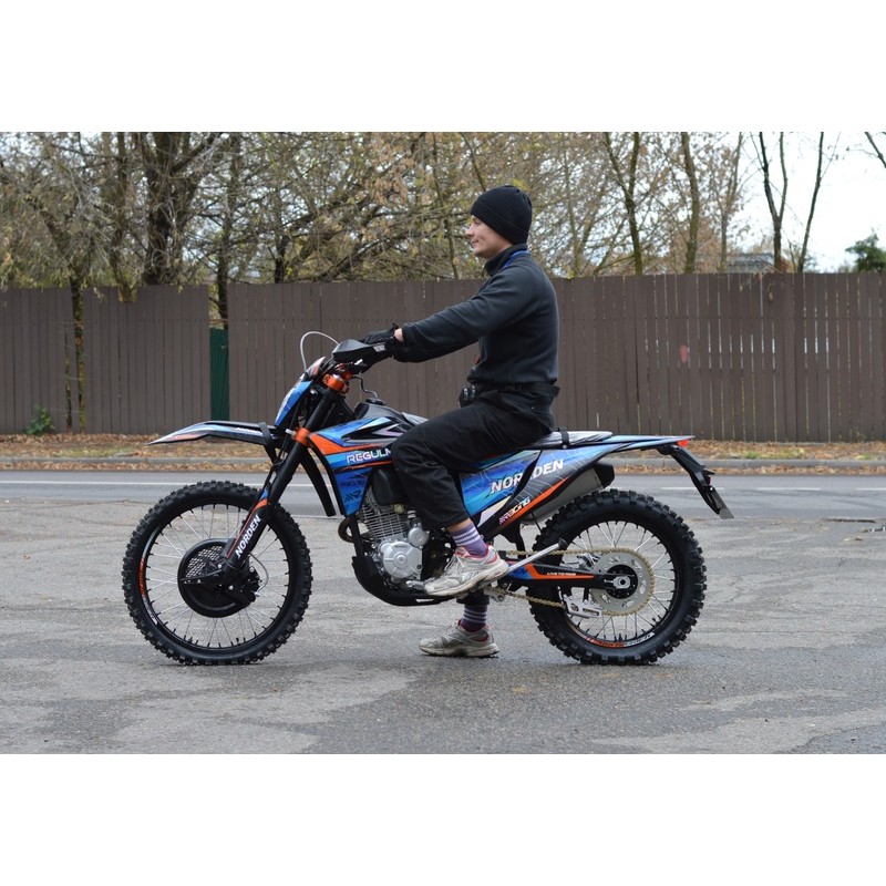 Купить  Мотоцикл Кросс/Эндуро Regulmoto Norden (ЭПТС) ZS172FMM-5 PR, 21/18", среднеразмерный Выпуск 2024г.(шт) купить с доставкой по Москве и России, цена, технические характеристики, комплектация фото  - motoserp.ru