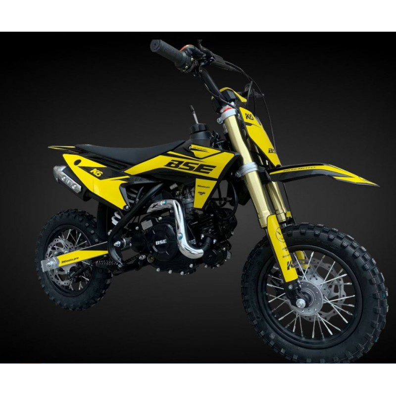 Купить  Питбайк BSE K6 Yellow Twister 60сс 10/10" (шт) купить с доставкой по Москве и России, цена, технические характеристики, комплектация фото  - motoserp.ru