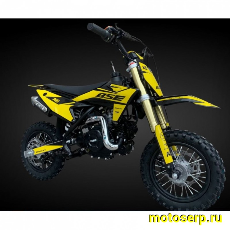 Купить  Питбайк BSE K6 Yellow Twister 60сс 10/10" (шт) купить с доставкой по Москве и России, цена, технические характеристики, комплектация фото  - motoserp.ru
