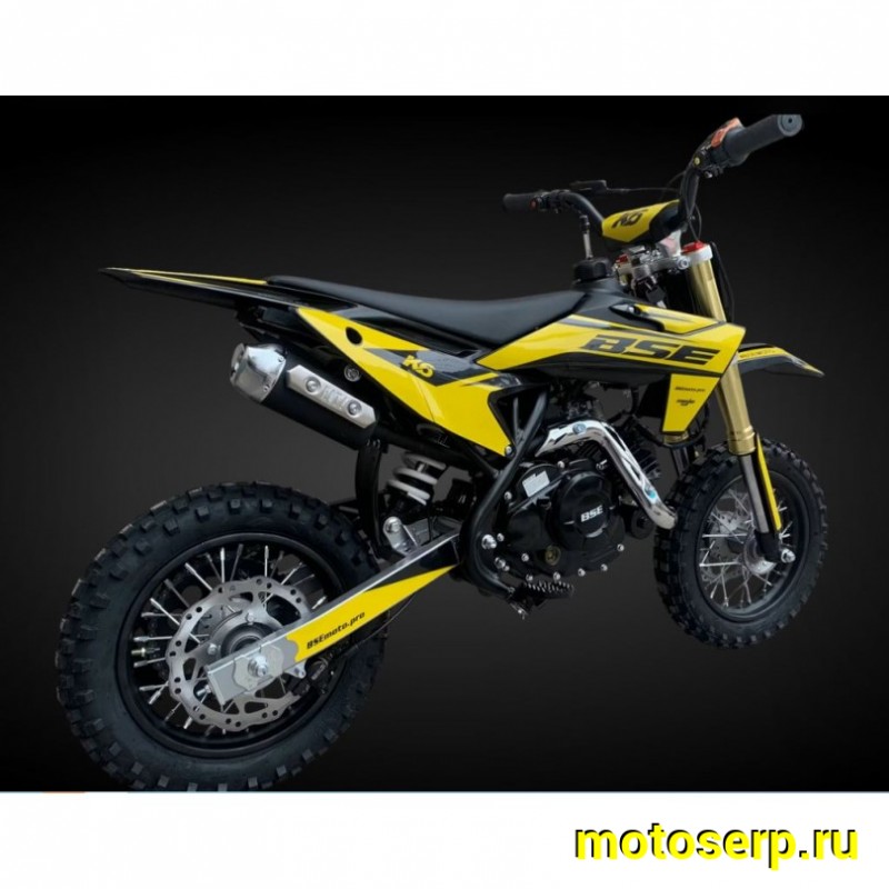Купить  Питбайк BSE K6 Yellow Twister 60сс 10/10" (шт) купить с доставкой по Москве и России, цена, технические характеристики, комплектация фото  - motoserp.ru