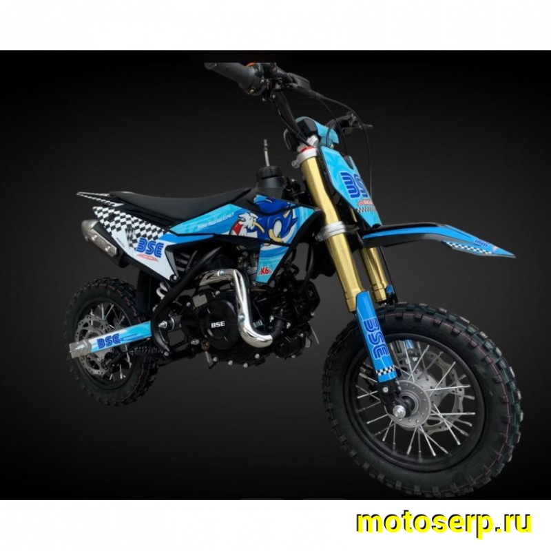 Купить  Питбайк BSE K6 Sonic 60сс 10/10" (шт) купить с доставкой по Москве и России, цена, технические характеристики, комплектация фото  - motoserp.ru