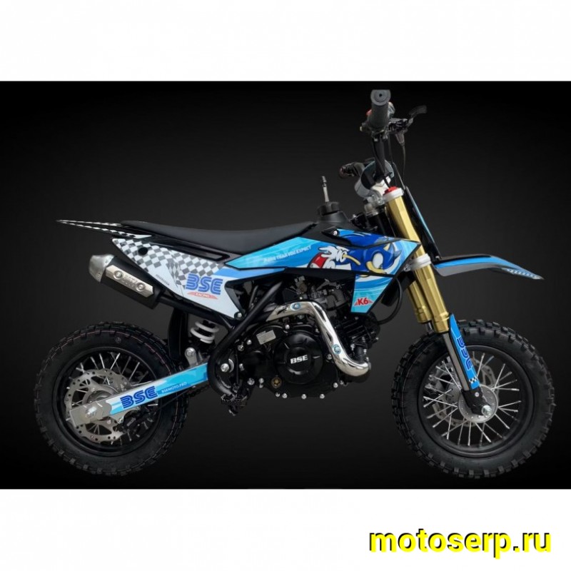 Купить  Питбайк BSE K6 Sonic 60сс 10/10" (шт) купить с доставкой по Москве и России, цена, технические характеристики, комплектация фото  - motoserp.ru
