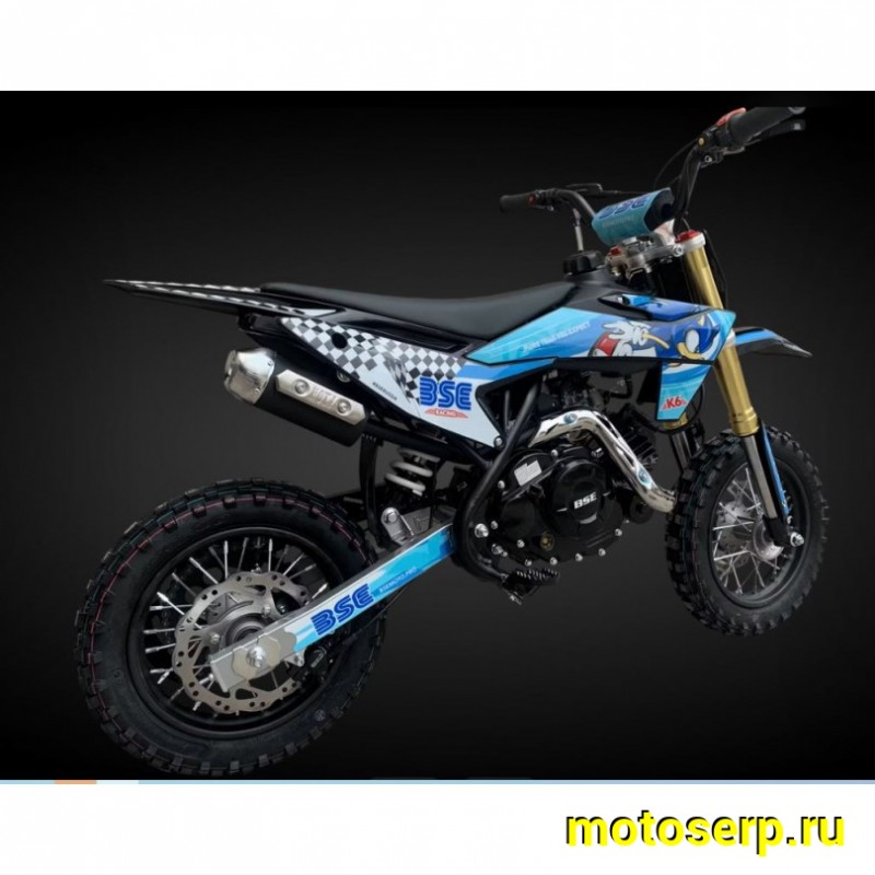 Купить  Питбайк BSE K6 Sonic 60сс 10/10" (шт) купить с доставкой по Москве и России, цена, технические характеристики, комплектация фото  - motoserp.ru