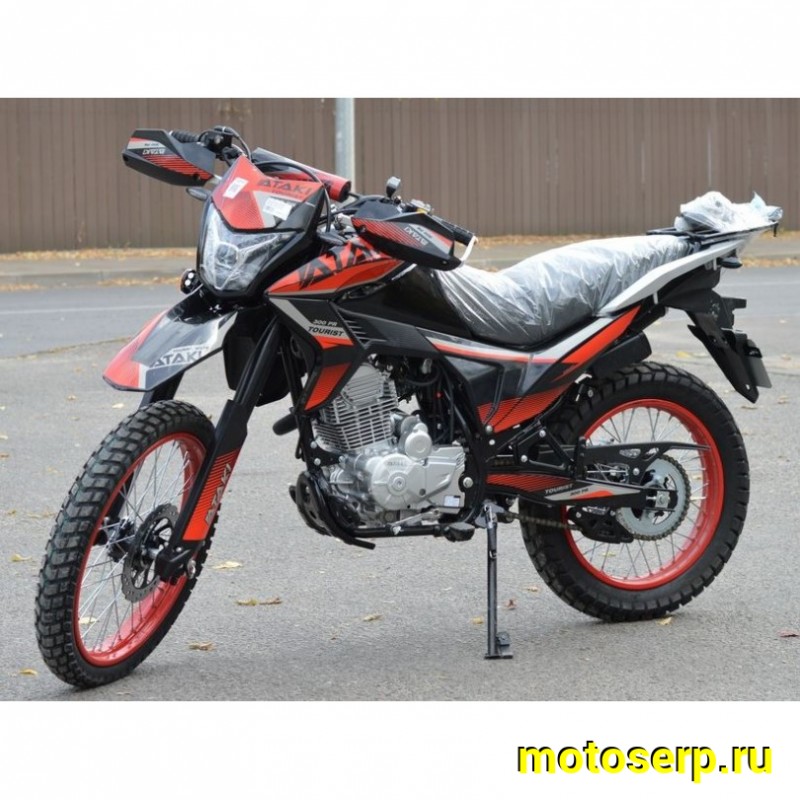 Купить  Мотоцикл внедорожный ATAKI TOURIST 300 PR (4T 175FMM) ПТС 21/18 Баланс. Тур-эндуро (профилир. маятник; вакуумный карб; LED фара линза) (шт) (SM  купить с доставкой по Москве и России, цена, технические характеристики, комплектация фото  - motoserp.ru