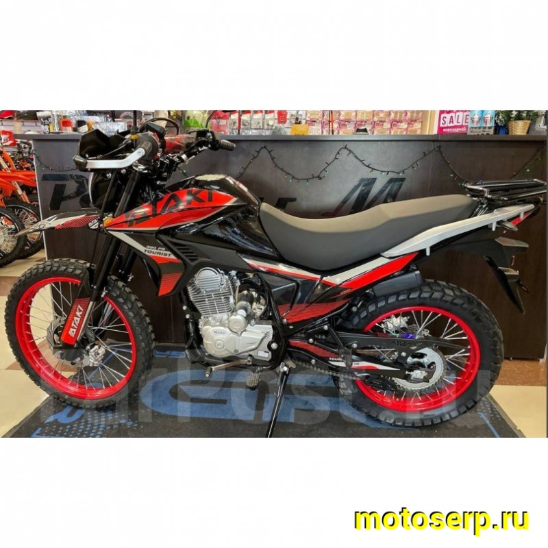 Купить  Мотоцикл внедорожный ATAKI TOURIST 300 PR (4T 175FMM) ПТС 21/18 Баланс. Тур-эндуро (профилир. маятник; вакуумный карб; LED фара линза) (шт) (SM  купить с доставкой по Москве и России, цена, технические характеристики, комплектация фото  - motoserp.ru