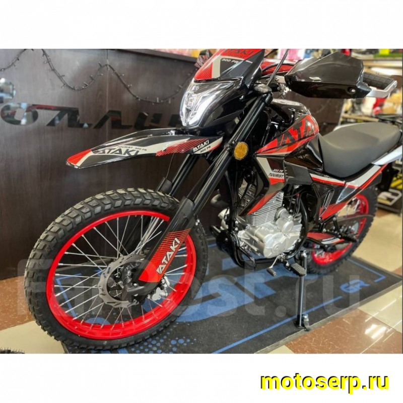 Купить  Мотоцикл внедорожный ATAKI TOURIST 300 PR (4T 175FMM) ПТС 21/18 Баланс. Тур-эндуро (профилир. маятник; вакуумный карб; LED фара линза) (шт) (SM  купить с доставкой по Москве и России, цена, технические характеристики, комплектация фото  - motoserp.ru