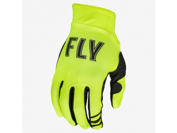 Купить  Перчатки FLY RACING PRO LITE жёлтый/черный р-р XXL (пар) (0 купить с доставкой по Москве и России, цена, технические характеристики, комплектация фото  - motoserp.ru