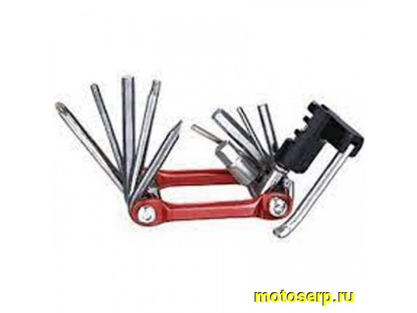 Купить  Ключ-нож шестигр. (мультитул) + ВЫЖИМКА ЦЕПИ KLONK (12 функций) Вело (шт) (Золотник 3273904 купить с доставкой по Москве и России, цена, технические характеристики, комплектация фото  - motoserp.ru