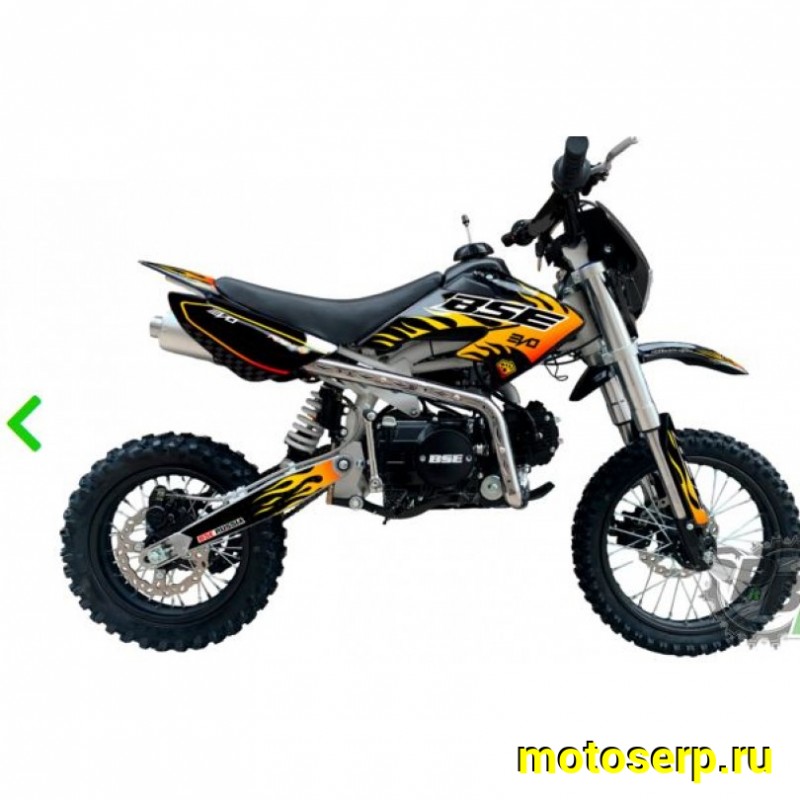 Купить  Питбайк BSE EVO 110e Hotrod Red 14/12 M (мех. КПП) (шт)  купить с доставкой по Москве и России, цена, технические характеристики, комплектация фото  - motoserp.ru