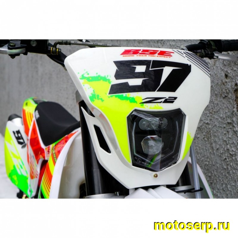 Купить  Мотоцикл Кросс/Эндуро BSE Z2 21/18 Roqvi Green (спортинв) , карб, возд.охл., диск/диск кол. (шт)   купить с доставкой по Москве и России, цена, технические характеристики, комплектация фото  - motoserp.ru
