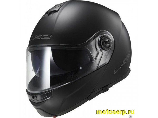 Купить  Шлем трансформер (модуляр) LS2 FF325 STROBE SNOW MATT BLACK M (шт) (LS2 купить с доставкой по Москве и России, цена, технические характеристики, комплектация фото  - motoserp.ru